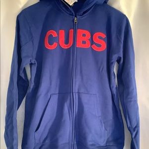 Big Kids Cubs Hoodie Sz 14/16 NWT